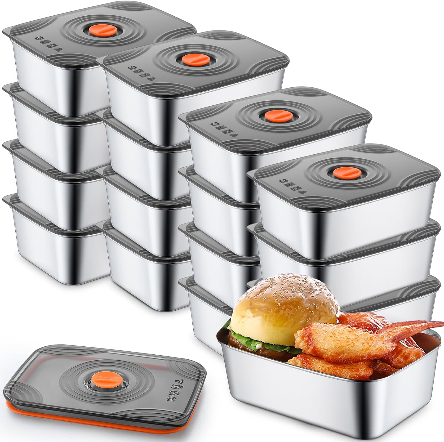 Stainless Steel Food Storage Containers